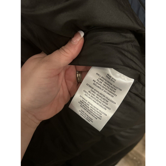 Levi’s Full Length Navy Parka Jacket | NWOT | Size Large - Picture 8 of 9